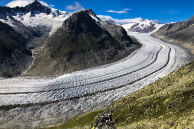 Glacier d'Aletsch (Suisse)